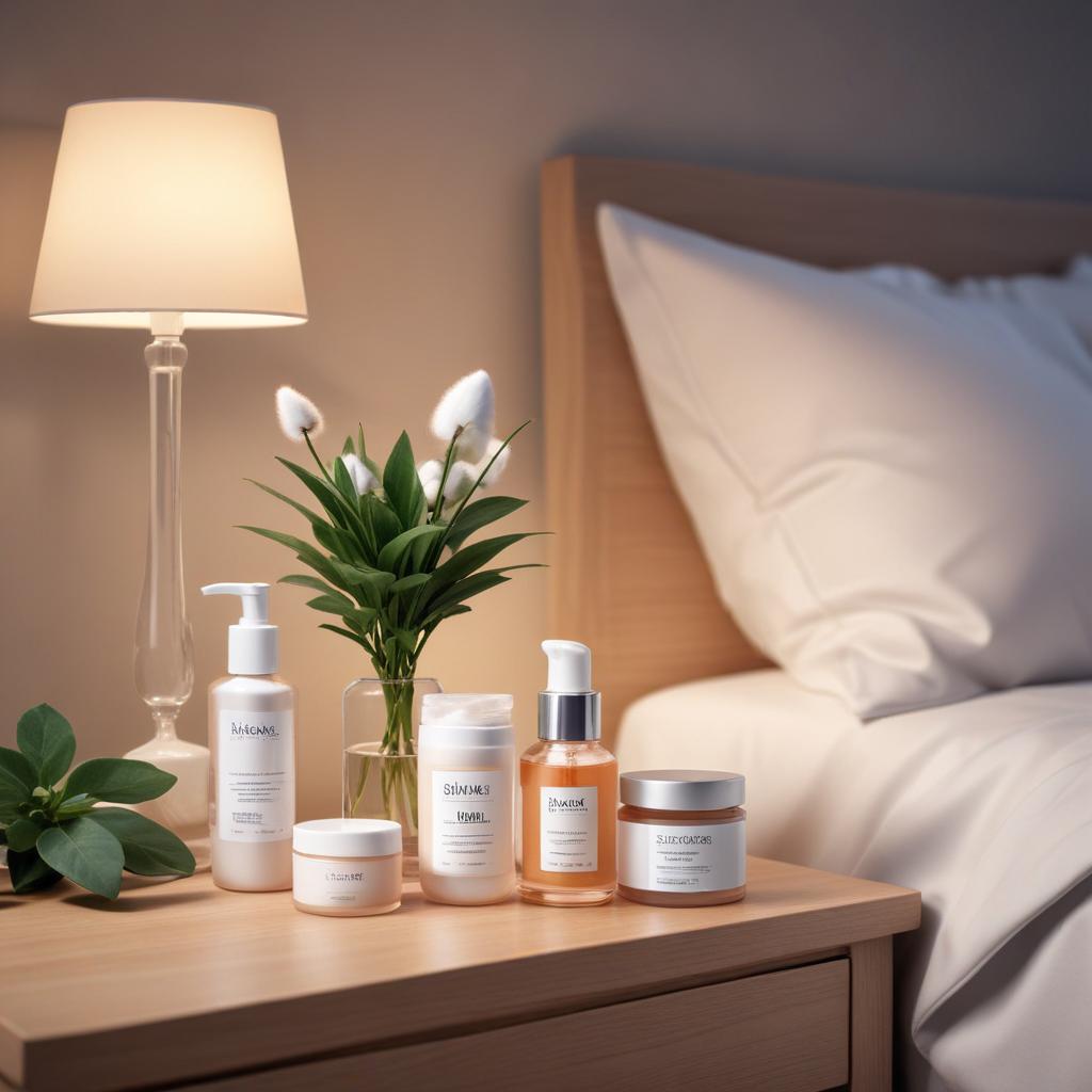 روتين سريع قبل النوم للبشرة
